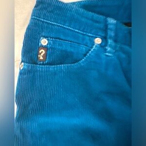 Blue Vintage Guess Corduroy Jeans size 28